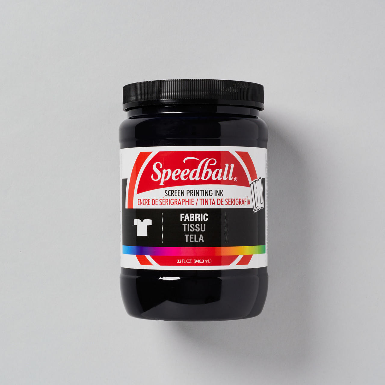 Speedball 32oz Permanent Fabric Screen Printing Ink – Black