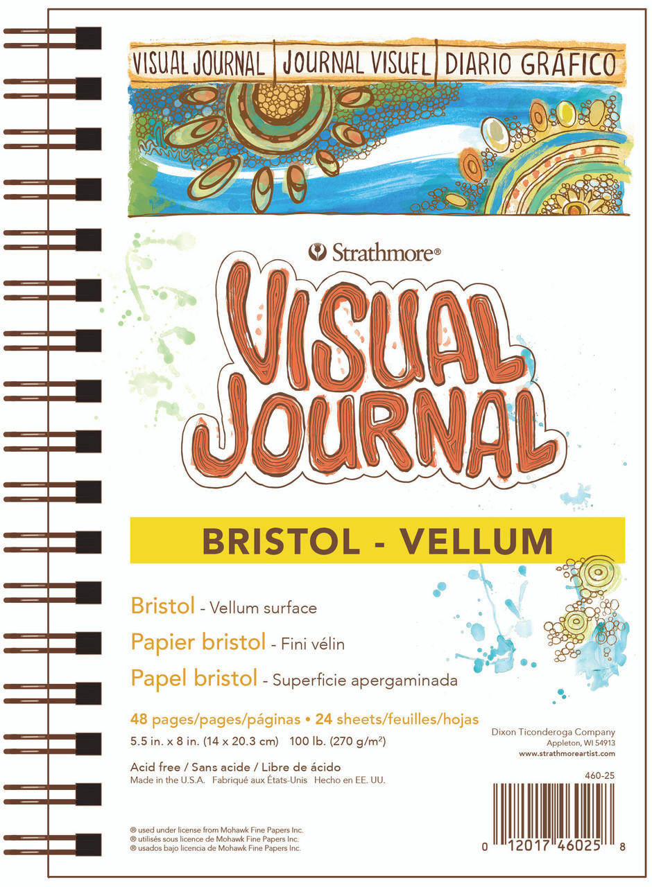 Strathmore 300 Bristol Vellum Journal, 270gsm, Acid Free