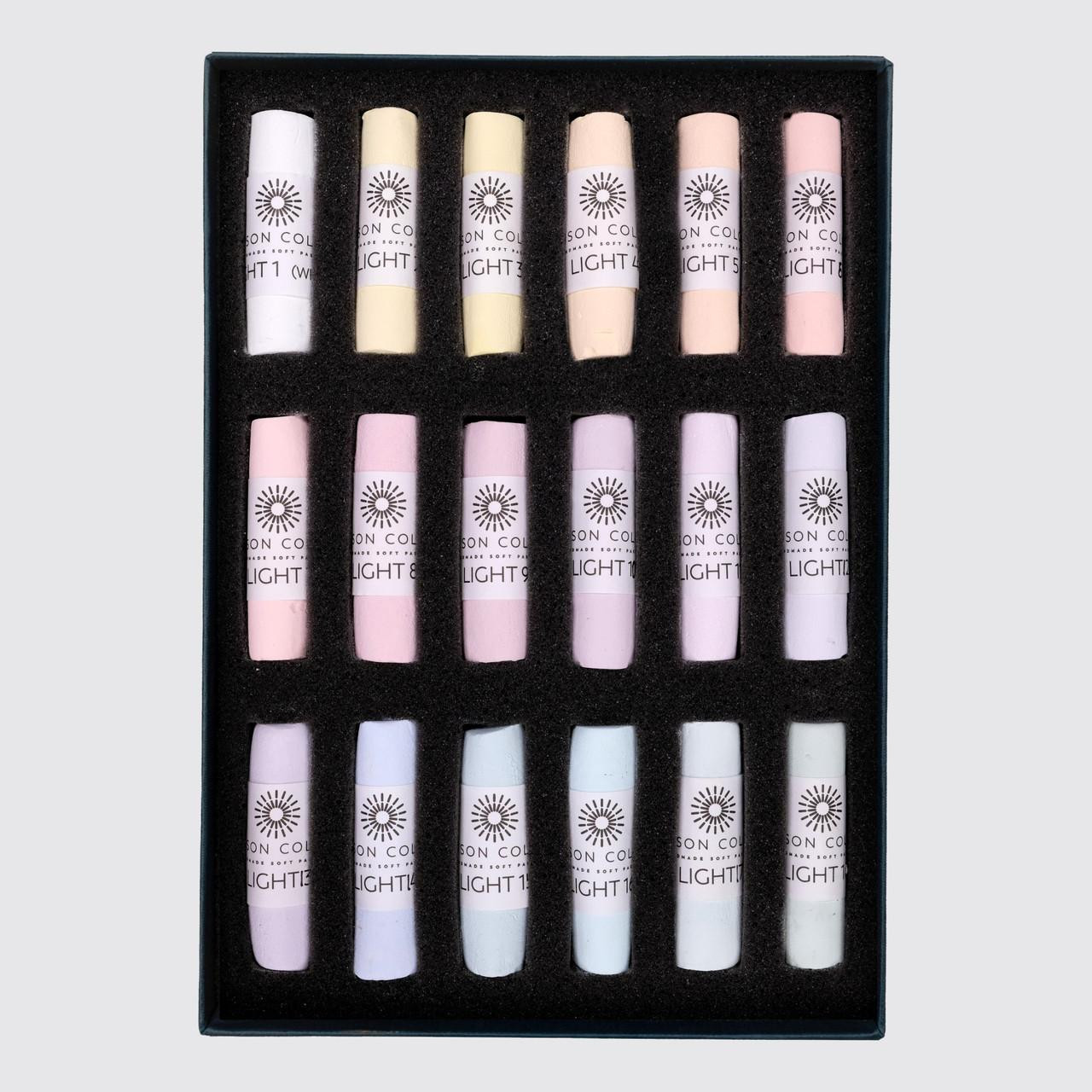 Unison Colour Soft Pastel Set 18 Light-Fast Assorted Colours