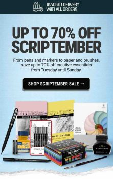 Cowling & Wilcox: Scriptember is here - Save up to 70%