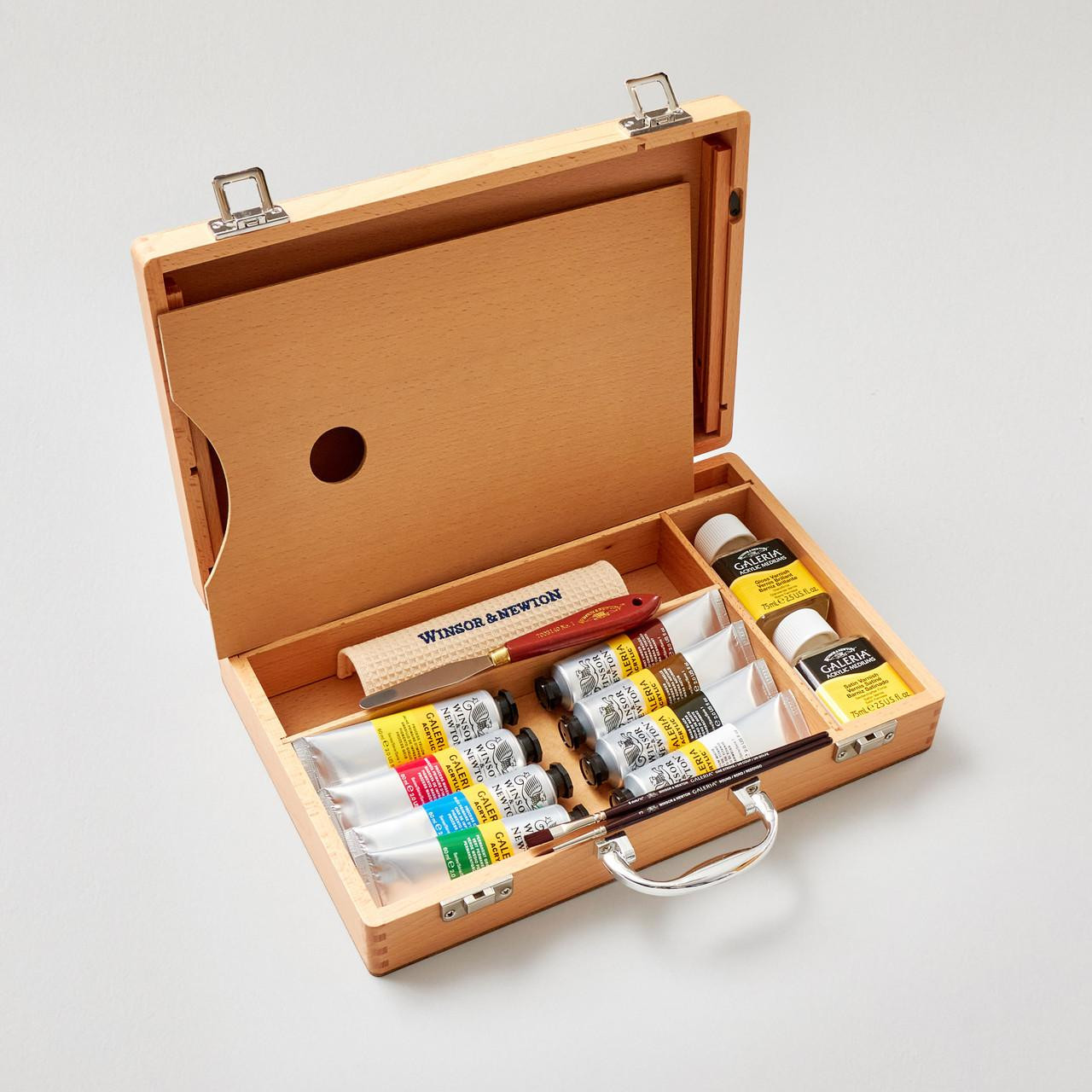 Winsor & Newton Acrylic Paint Set in Box