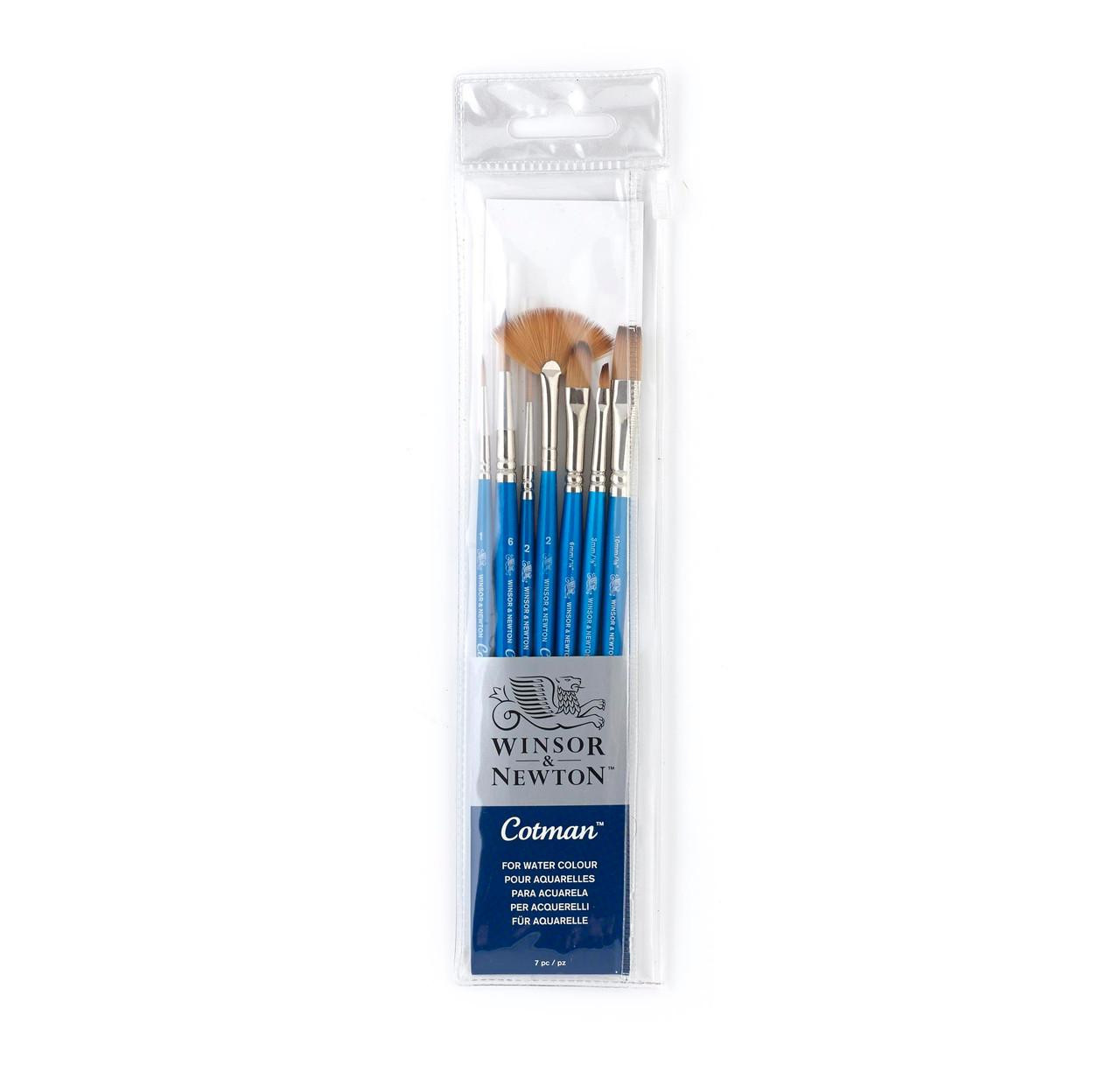 Winsor & Newton Watercolour Brush Set of 7 – Pack of 7