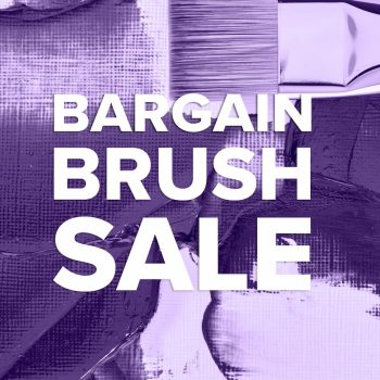 ArtDiscount: Bargain Brush Sale - Save 15%