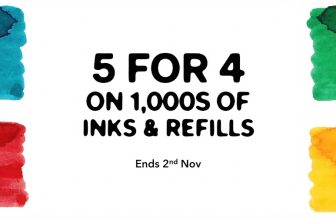 Cult Pens: 5-for-4 on Inks and Refills!