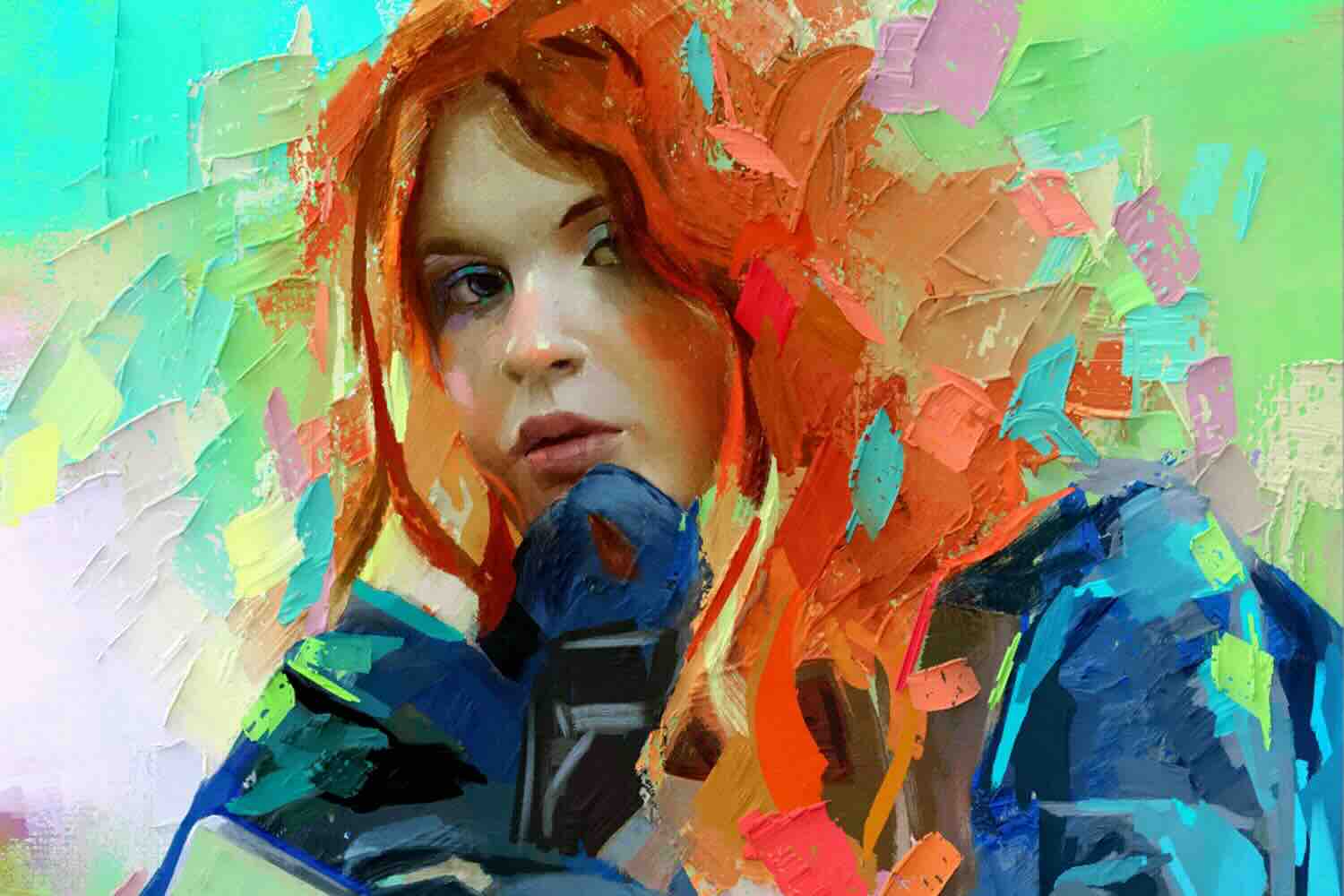 Digital watercolour painting made in Rebelle 8