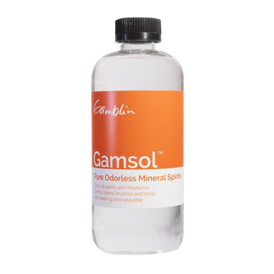 Gamblin Gamsol odourless mineral spirits