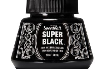 Speedball Super Black India Ink