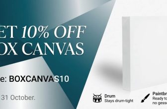 ACF: 10% off Box Canvas