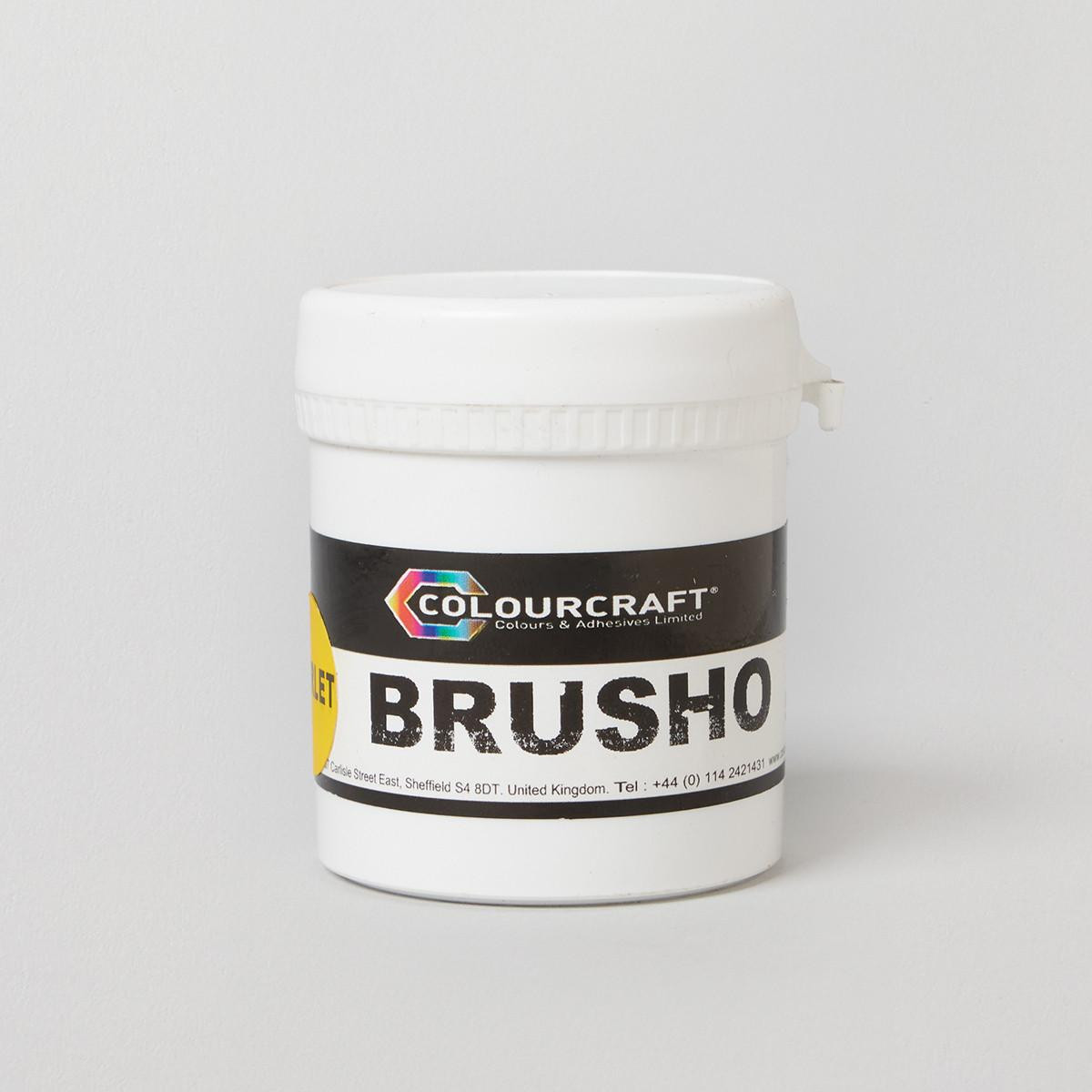 Brusho Crystal Colour 50g Pot – Non-toxic Scarlet Ink Powder