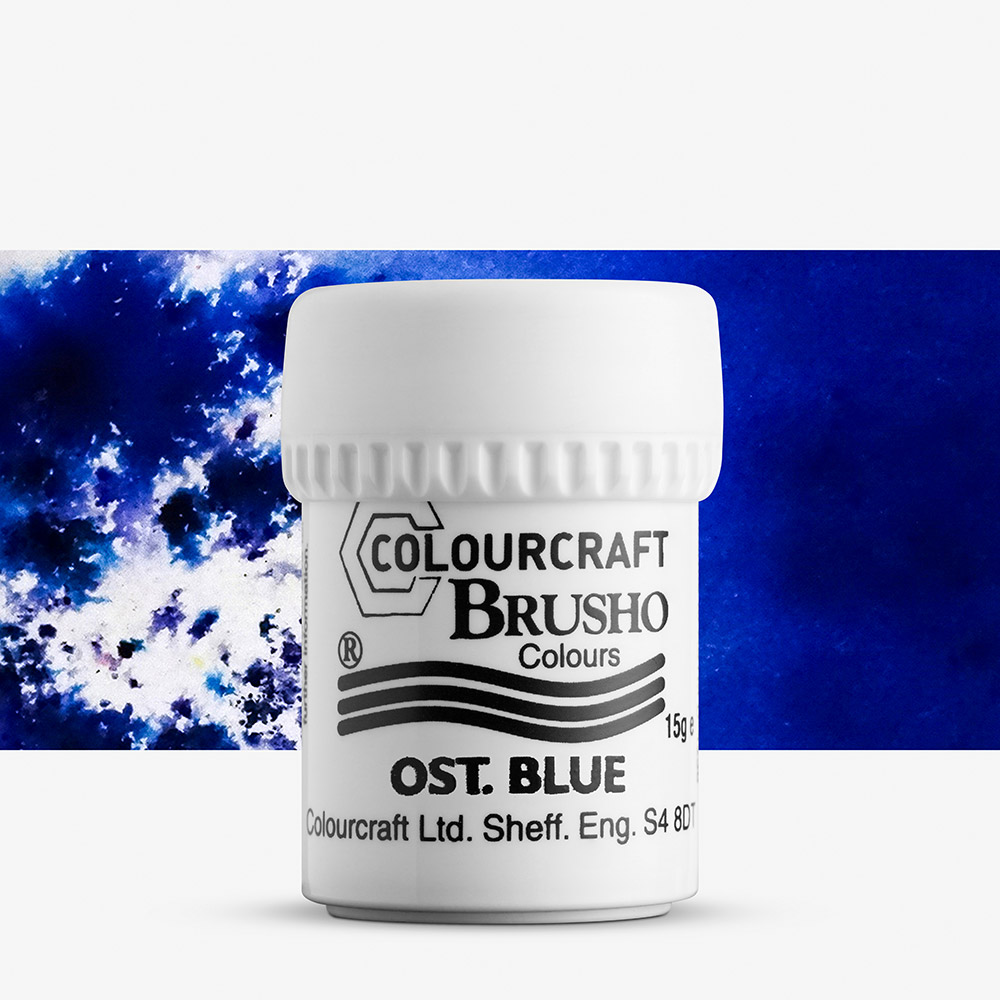 Brusho Crystal Colour 15g Pot – Non-Toxic Watercolour Ink