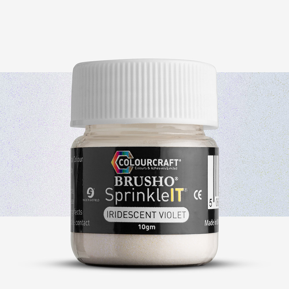 Brusho Iridescent Violet SprinkleIT 10g – Water Activated