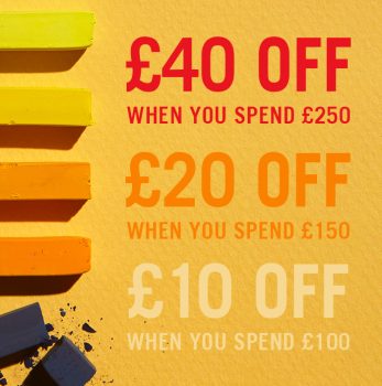 Cass Art: Save £40 Sitewide!