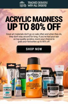 Cowling & Wilcox: Acrylic Madness: Up To 80% Off!