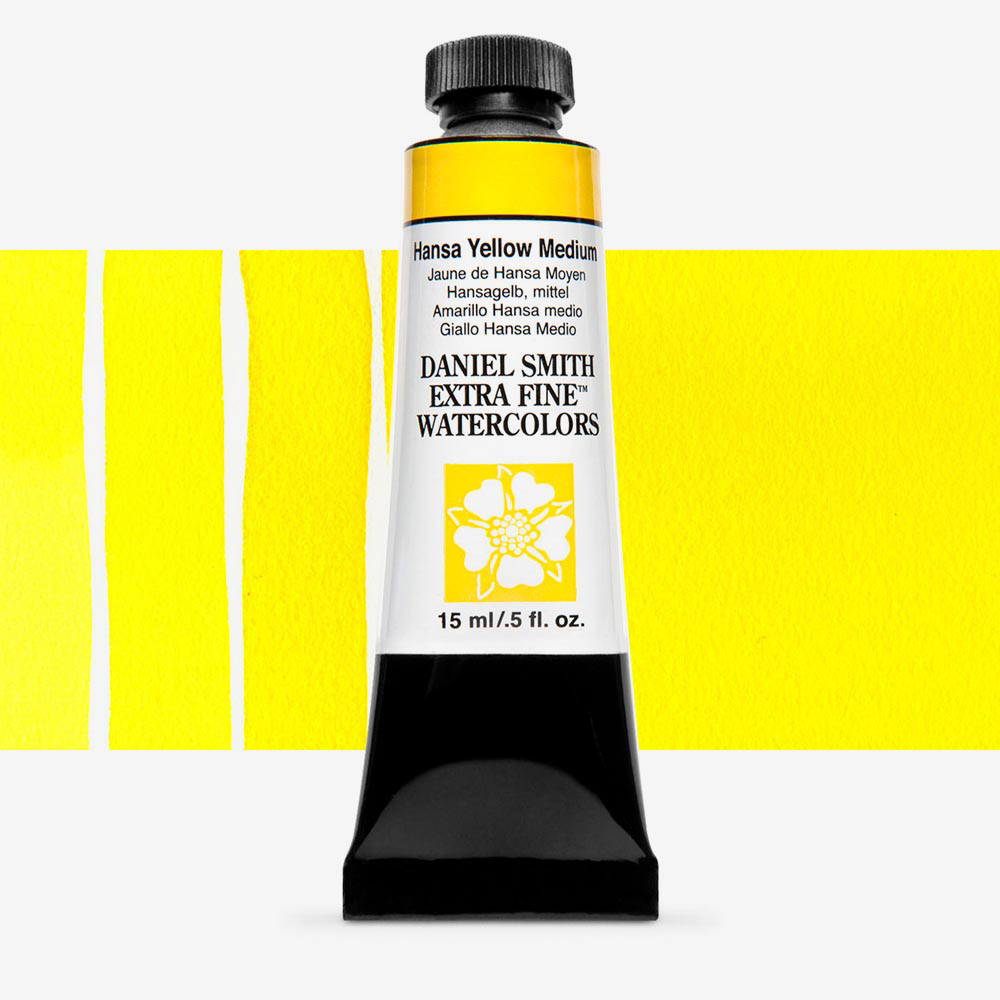 Daniel Smith Hansa Yellow Medium Watercolour 15ml – Lightfast