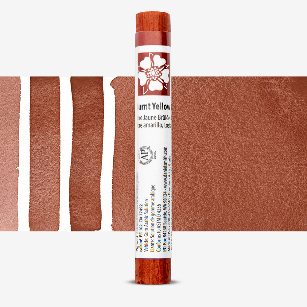 Daniel Smith Watercolour Stick – Burnt Yellow Ochre, 0.02kg