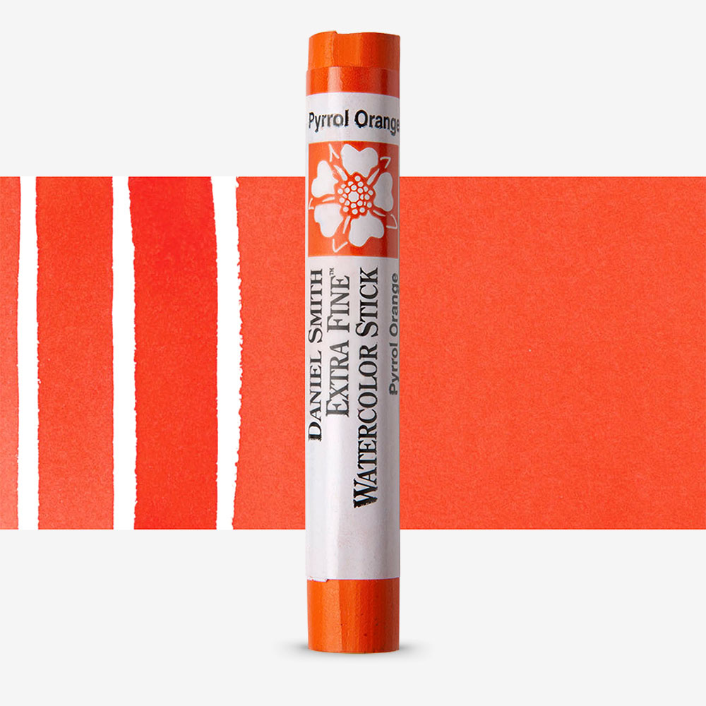 Daniel Smith Pyrrol Orange Watercolour Stick – Pure Pigment