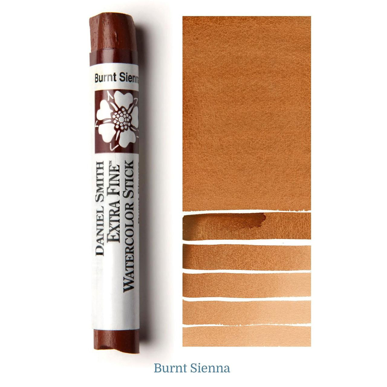Daniel Smith Watercolour Stick – Burnt Sienna, Pure Pigments