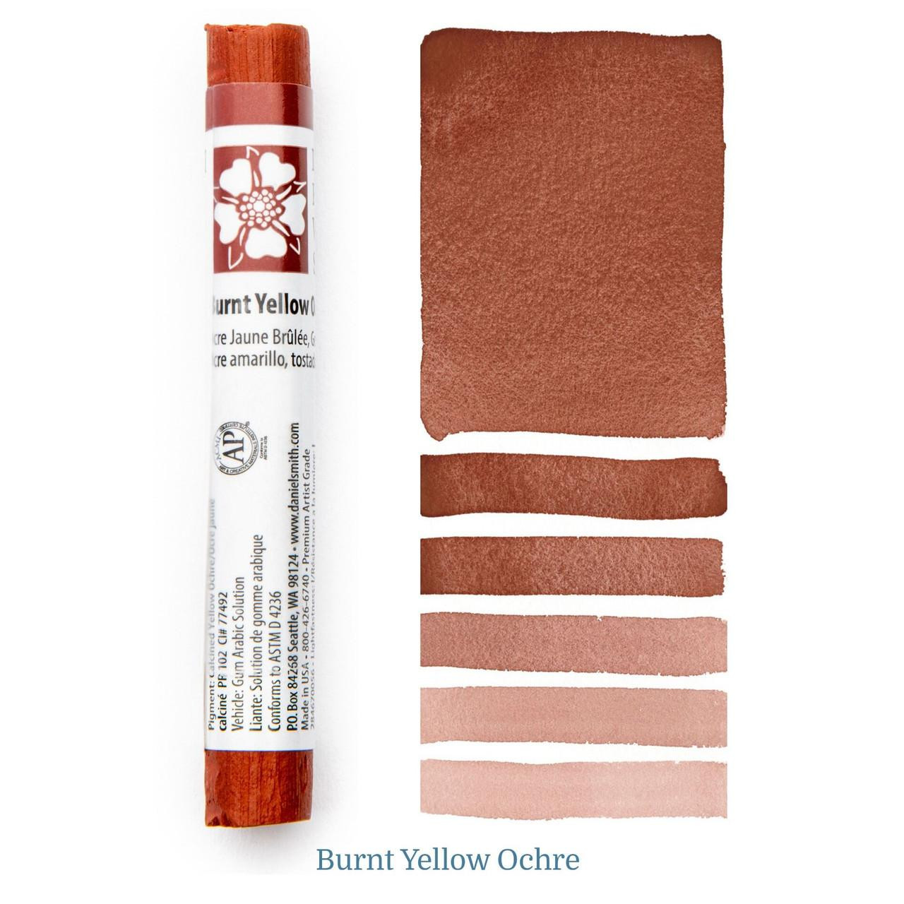 Daniel Smith Watercolour Stick – Burnt Yellow Ochre, 0.02kg