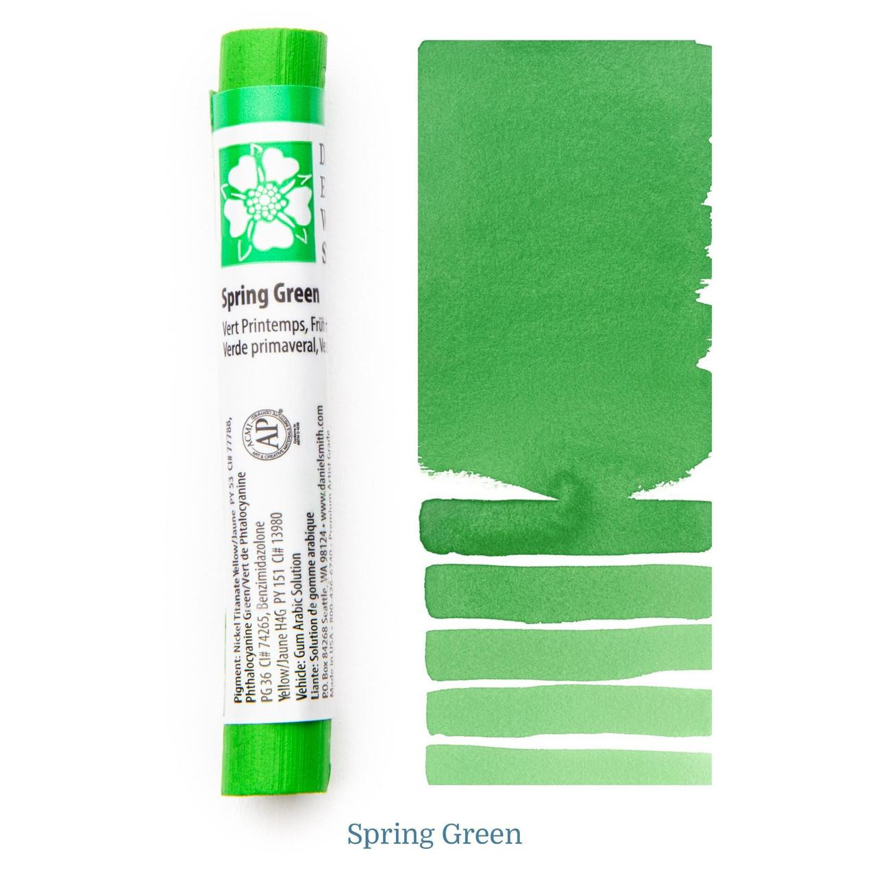 Daniel Smith Watercolour Stick – Spring Green, Pure Pigment
