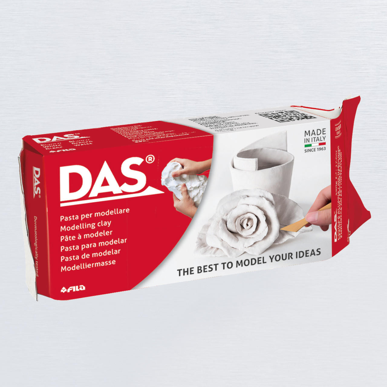 DAS Modelling Clay 500g White – Air Dried, Water Based