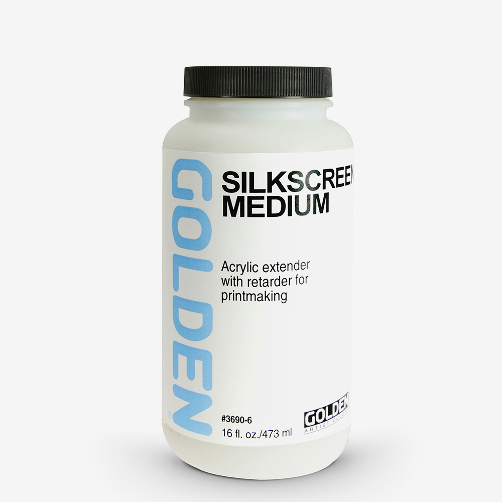 Golden Silk Screen Medium 473ml – Non-toxic, Low Odour