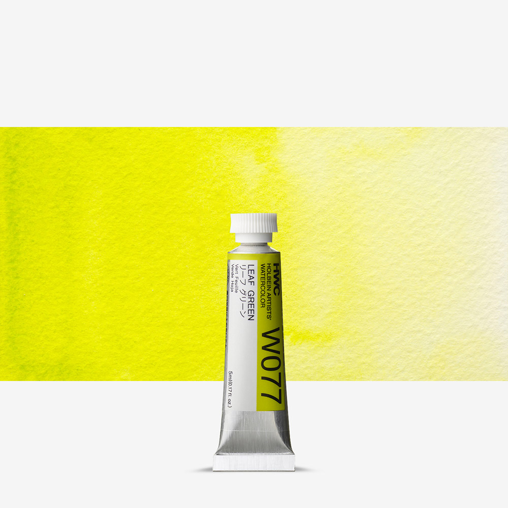 Holbein W077 Leaf Green Watercolour 5ml Tube