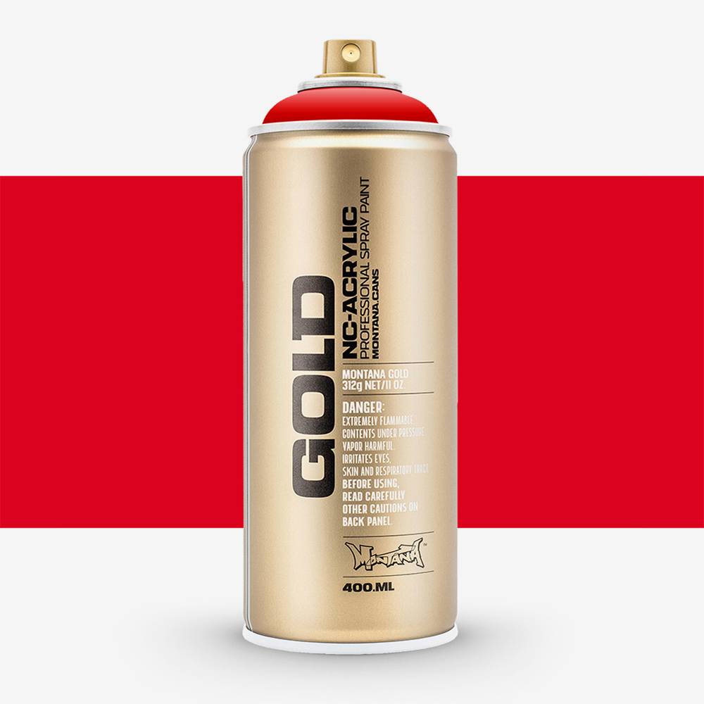 Montana Gold 400ml Spray Paint – Quick-Drying Blood Orange