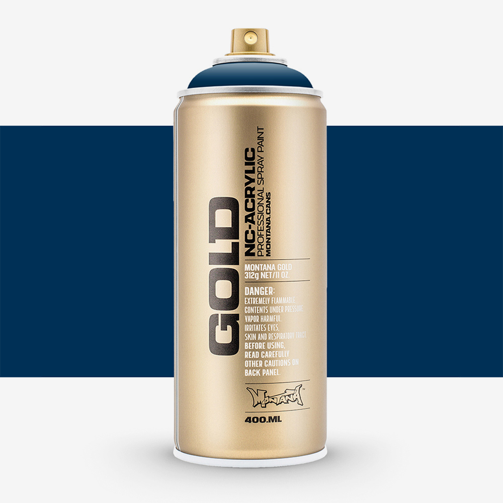 Montana Gold Spray Paint 400ml Blue Note Quick-Drying