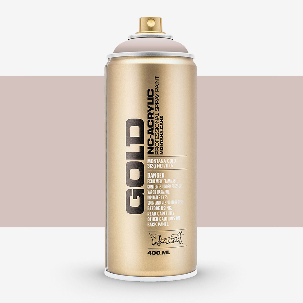 Montana Gold Spray Paint 400ml – Drip-free, Lightfast, Water-resistant