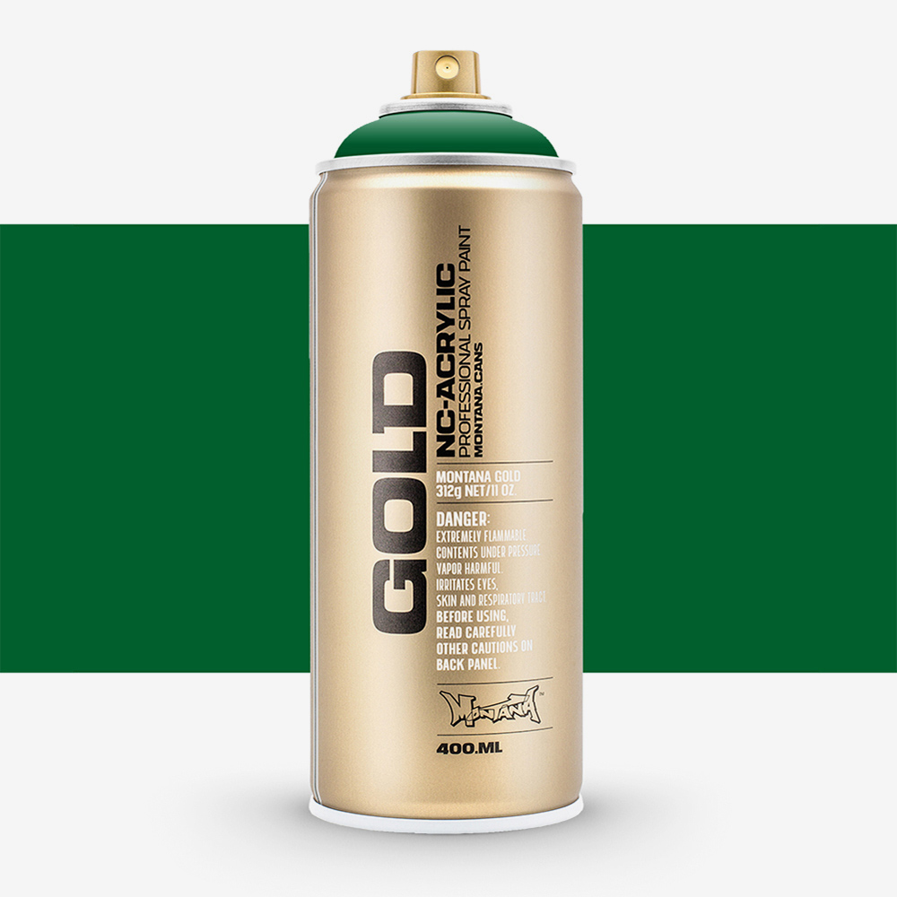 Montana Gold Spray Paint 400ml Fern Green – Quick-Drying Acrylic