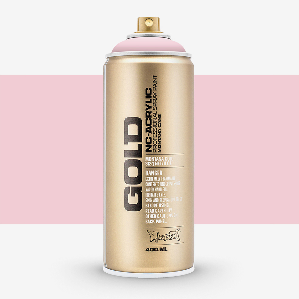 Montana Gold Spray Paint 400ml – Frozen Strawberry, Weatherproof
