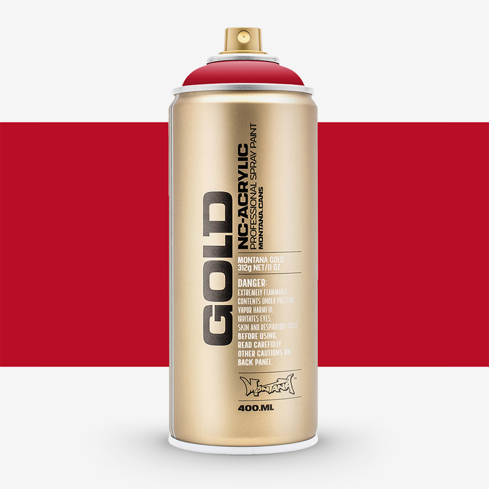 Montana Gold 400ml Acrylic Spray Paint – Fast Dry, Weatherproof