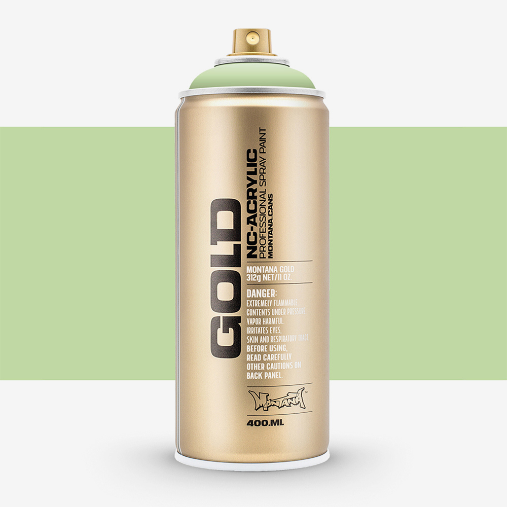 Montana Gold Spray Paint 400ml – Quick-Drying Linden Green