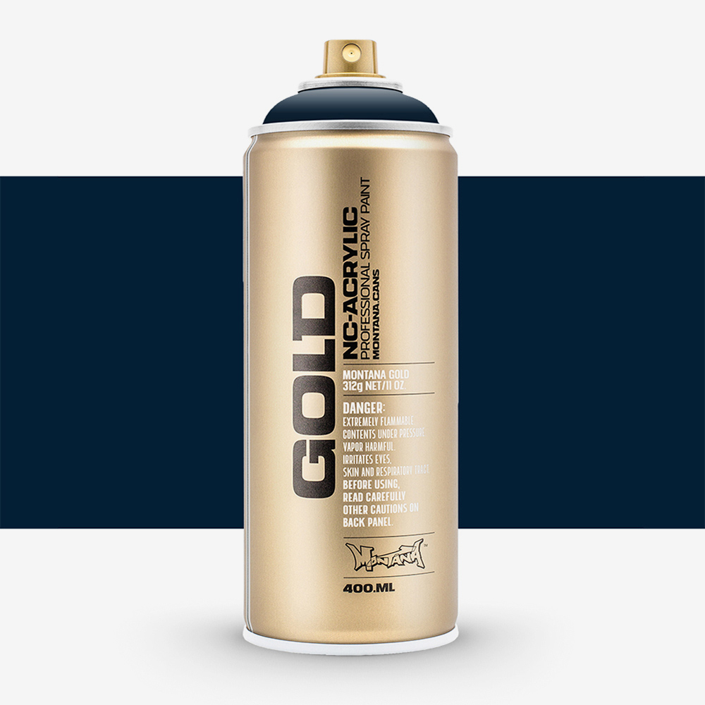 Montana Gold Spray Paint 400ml – Quick-Drying, Weatherproof
