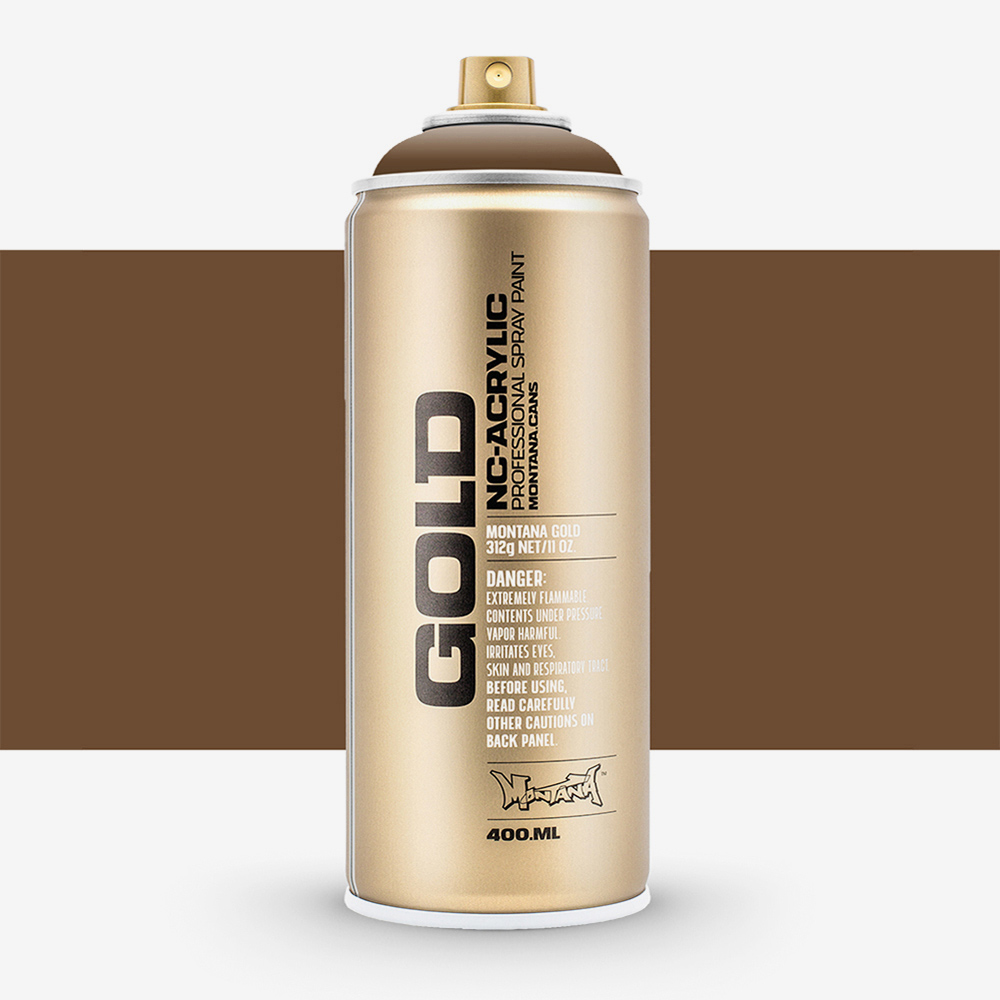 Montana Gold Spray Paint 400ml – Quick-Drying Palish Brown