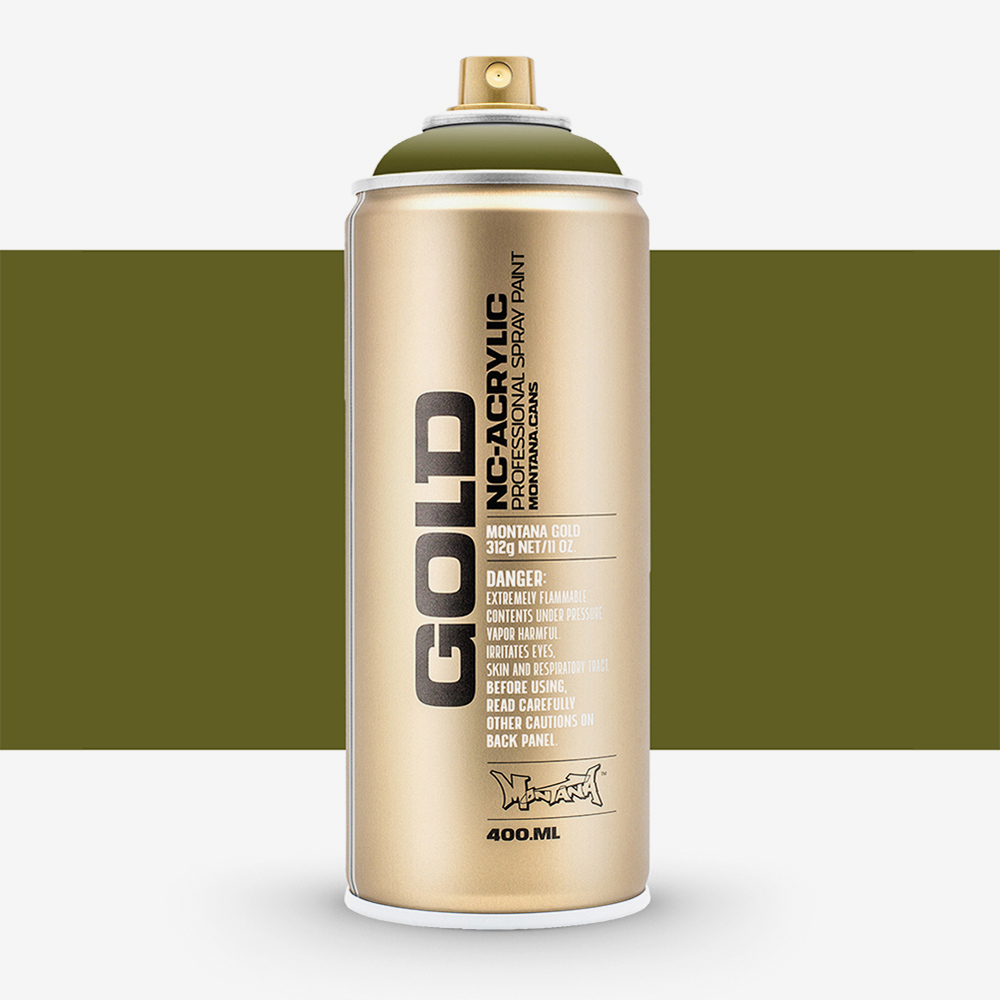 Montana Gold 400ml Spray Paint – Fast Drying, Weatherproof