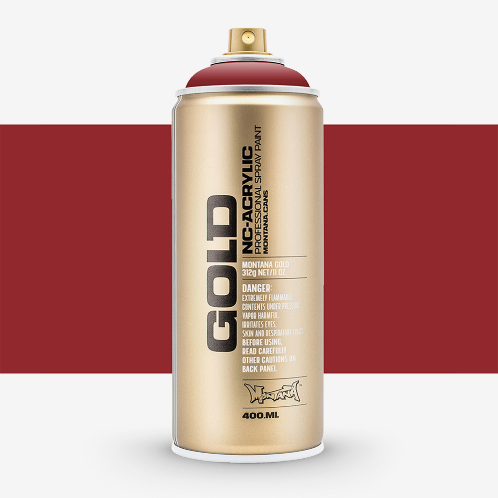 Montana Gold 400ml Acrylic Spray Paint – Quick-Drying, Weatherproof