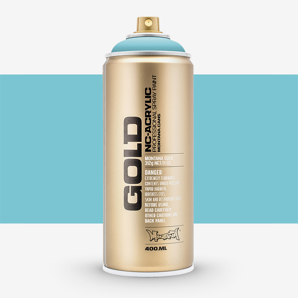 Montana Gold 400ml Spray Paint – Shock Blue, Quick-Drying