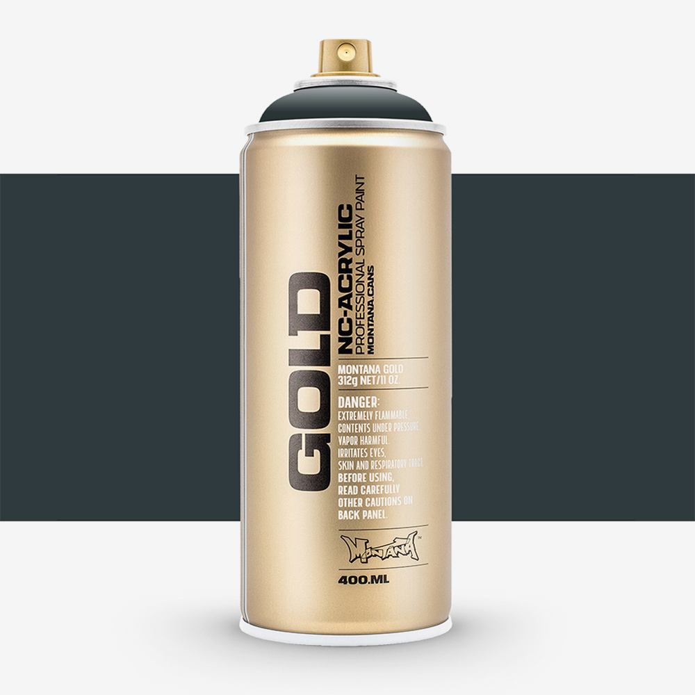 Montana Gold 400ml Stealth Acrylic Spray Paint – Fast Drying