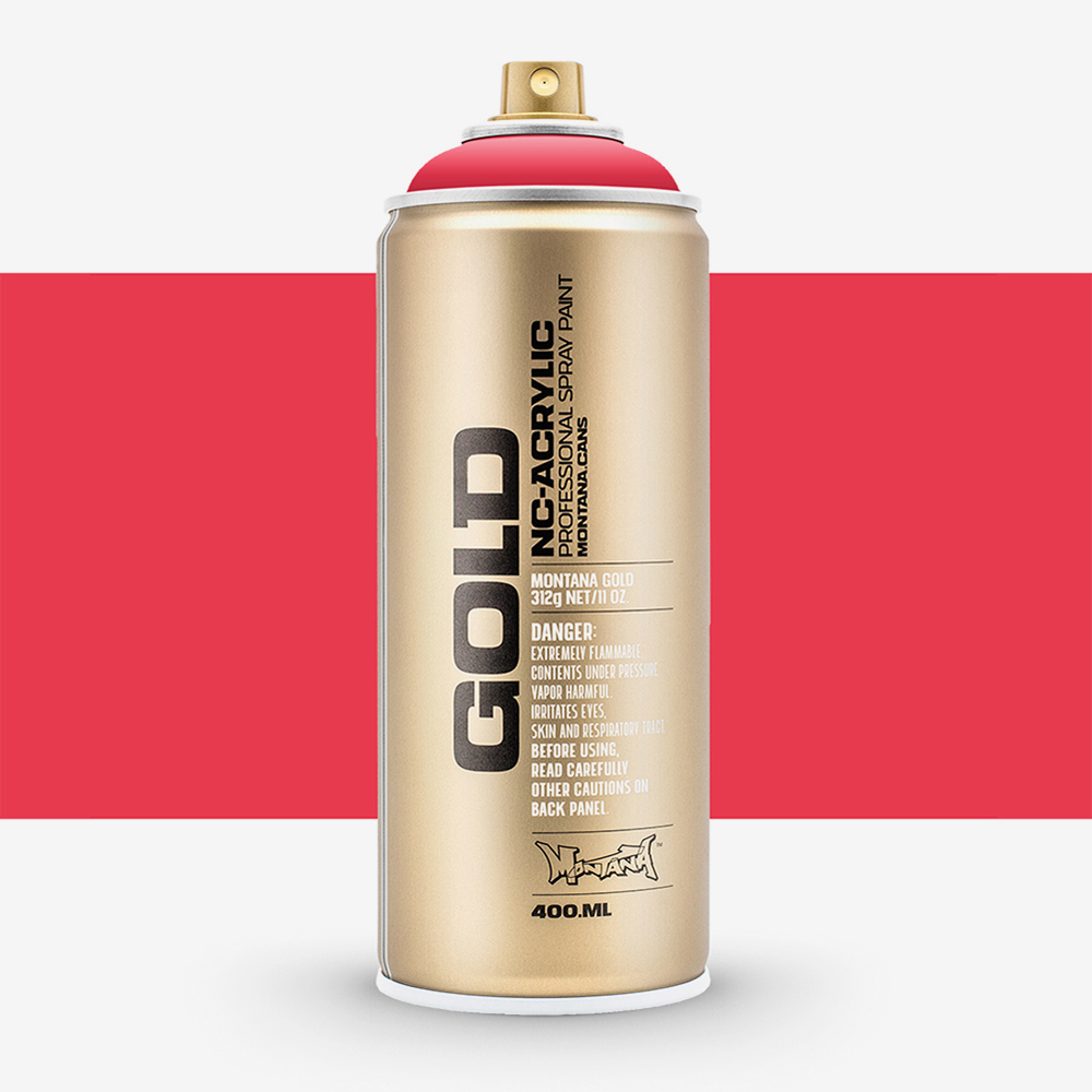 Montana Gold Spray Paint 400ml – Quick-Drying Strawberry