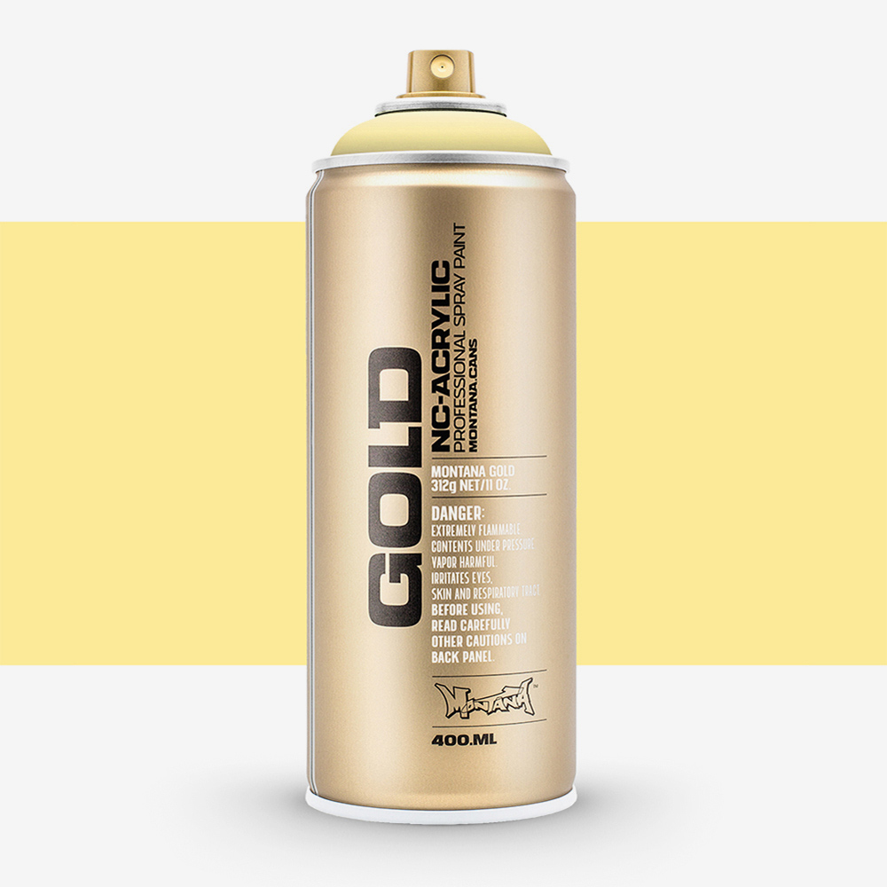 Montana Gold 400ml Vanilla Spray Paint – Quick-Drying, Weatherproof