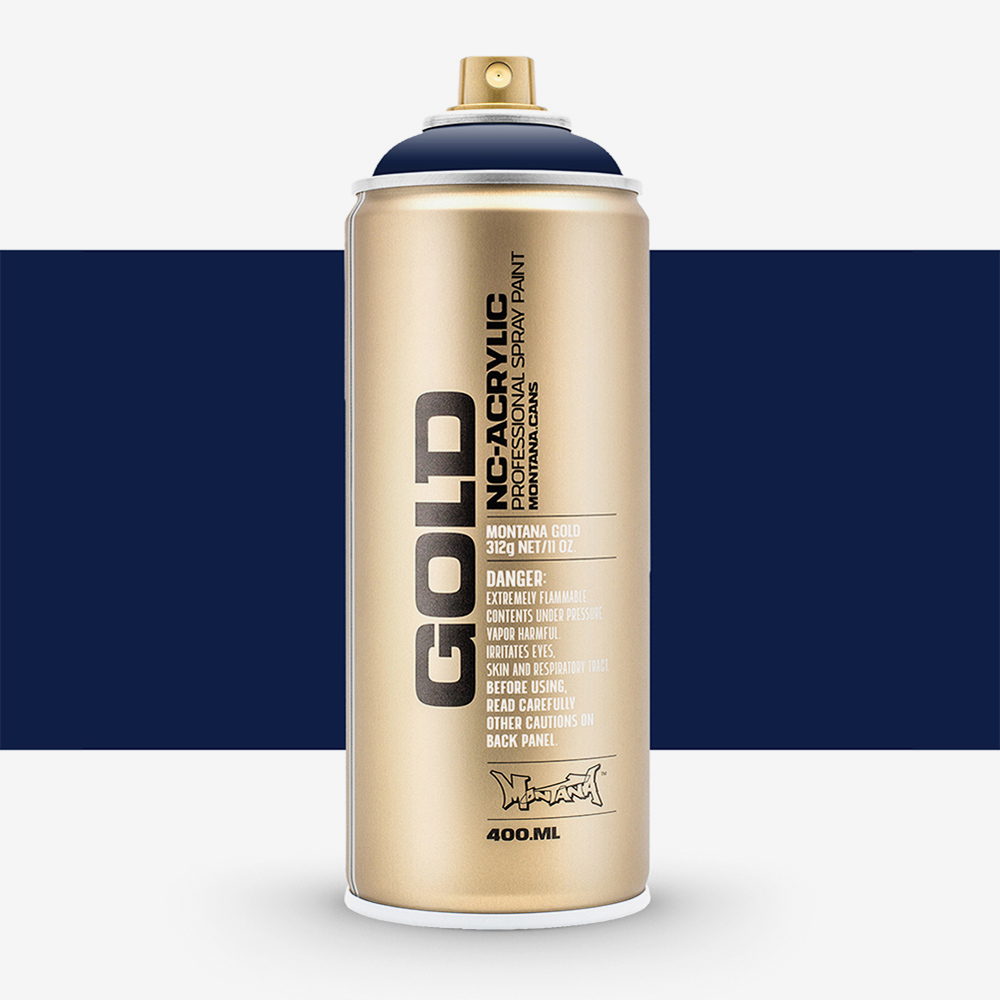 Montana Gold Spray Paint 400ml – Fast Dry, Weatherproof, Odourless