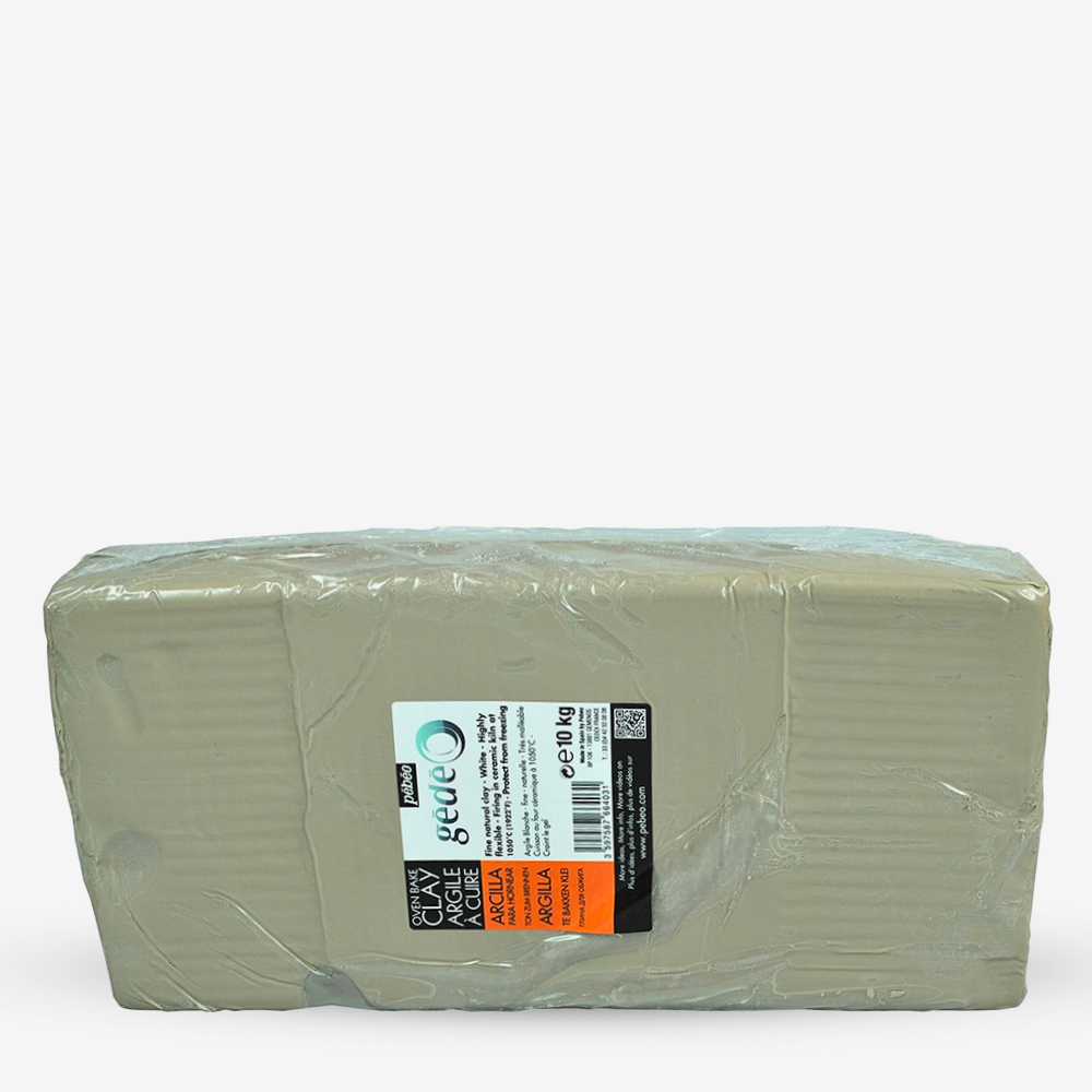 Pebeo Gedeo 10kg White Oven Bake Modelling Clay