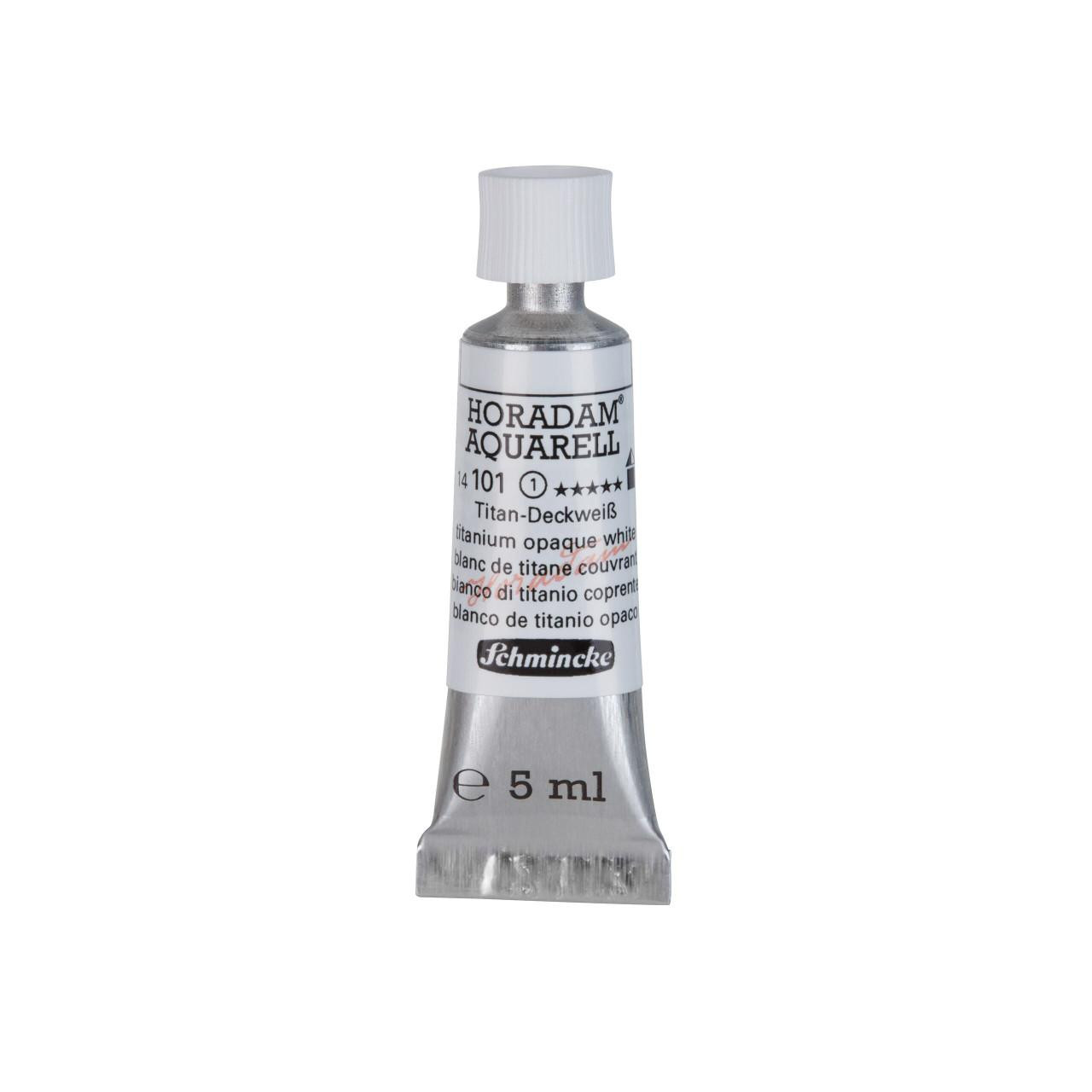 Schmincke 5ml Titanium Opaque White Watercolour