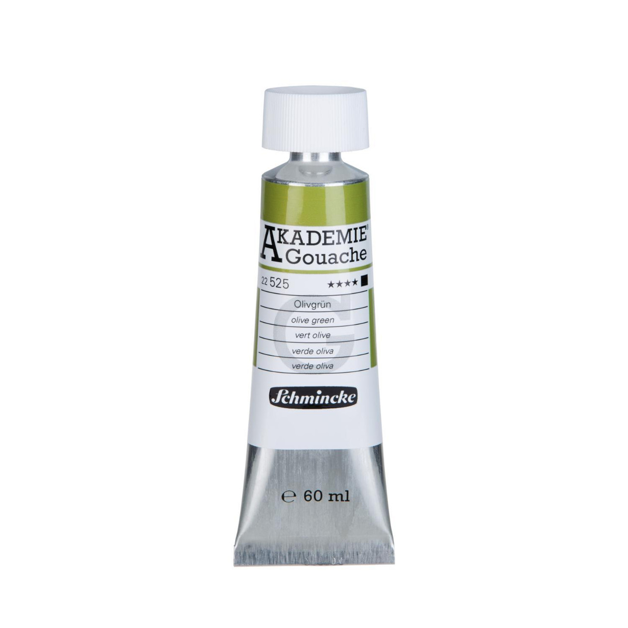Schmincke Akademie Gouache 60ml Olive Green – Velvet-Matt Finish