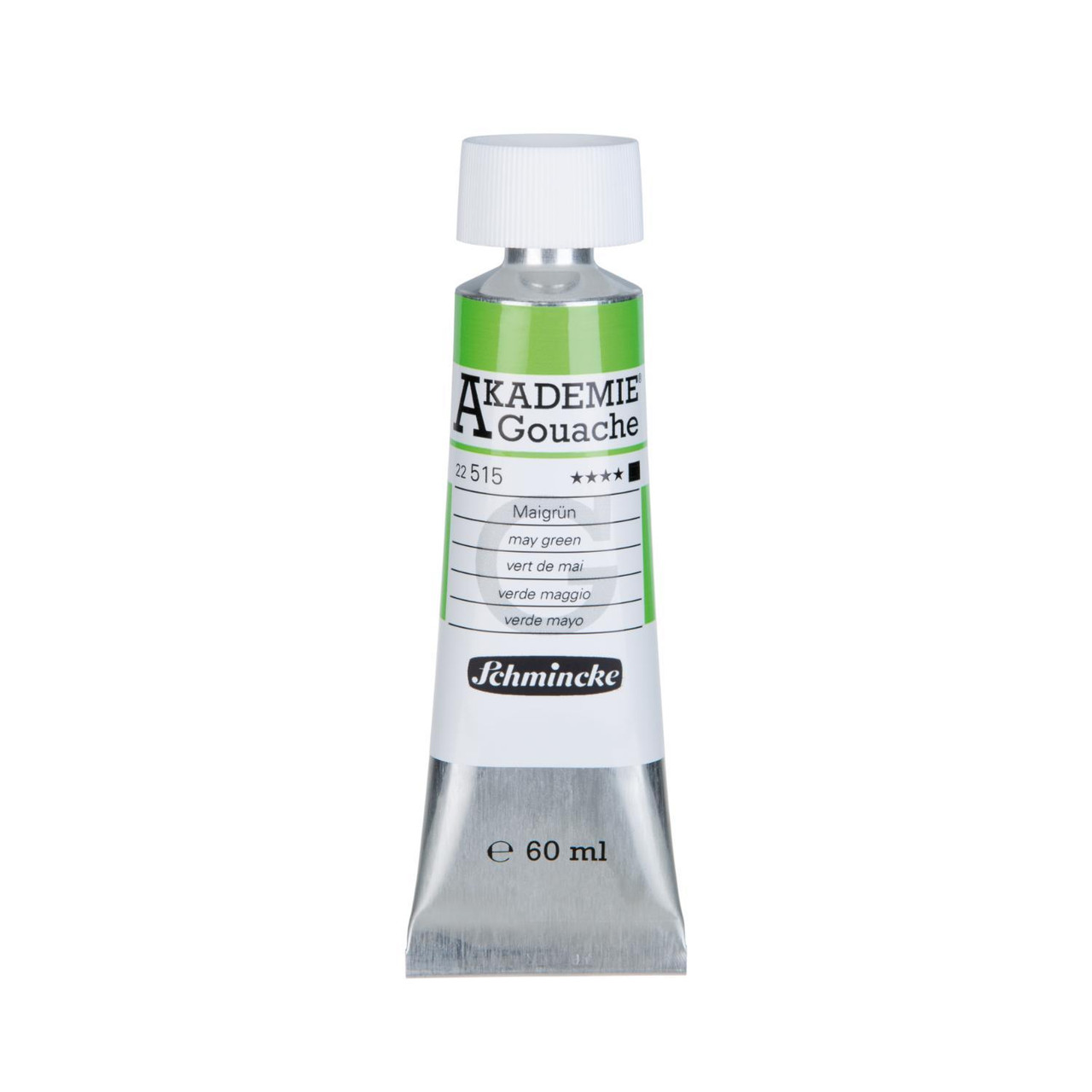 Schmincke Akademie Gouache May Green 60ml – Velvet-matt Finish