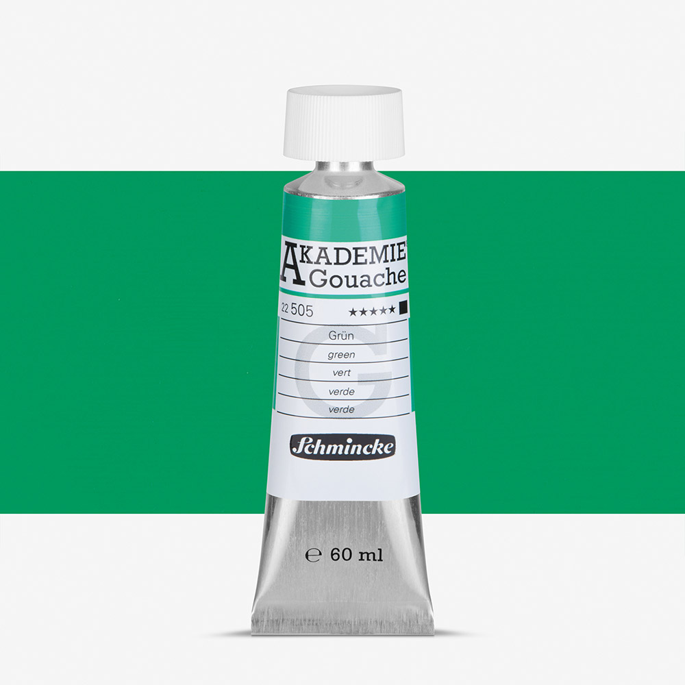 Schmincke Akademie Gouache 60ml – Highly Lightfast Velvet-Matt