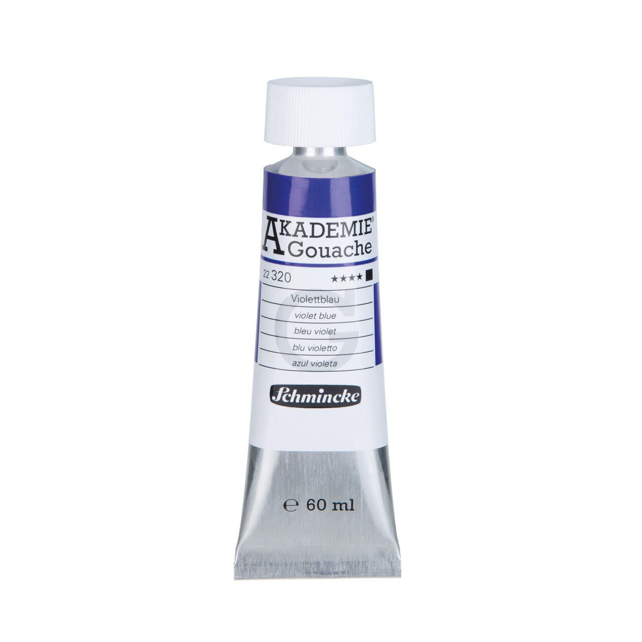Schmincke Akademie Gouache Violet Blue 60ml – Velvet Matt Finish