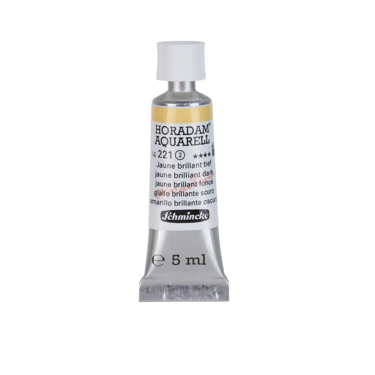 Schmincke Horadam 5ml Watercolour – Jaune Brilliant Dark