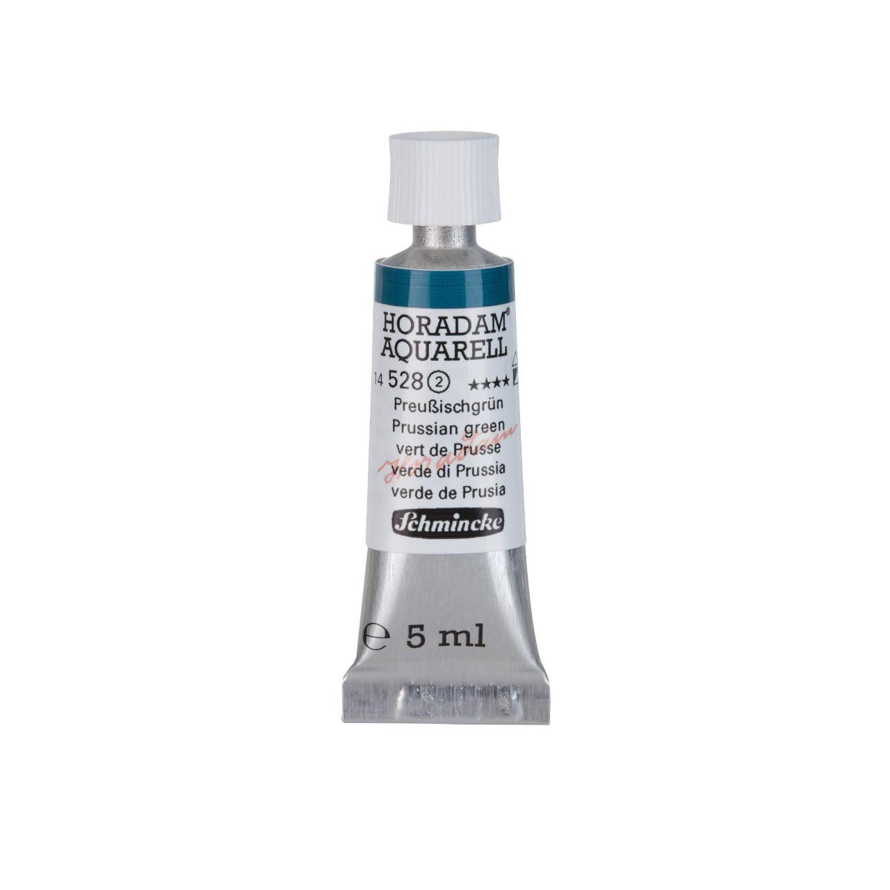 Schmincke Horadam Watercolour 5ml Prussian Green, Lightfast